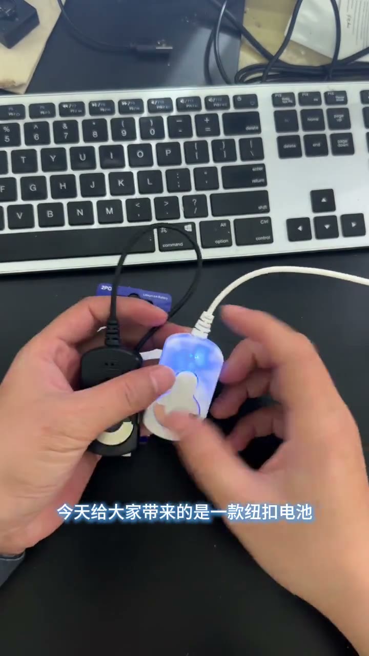 Fan-load and charger indicator demonstration in Chinese
