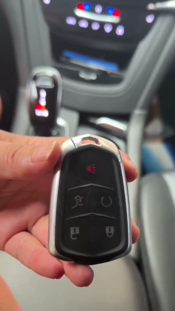 USB clip charger inside a parked car
